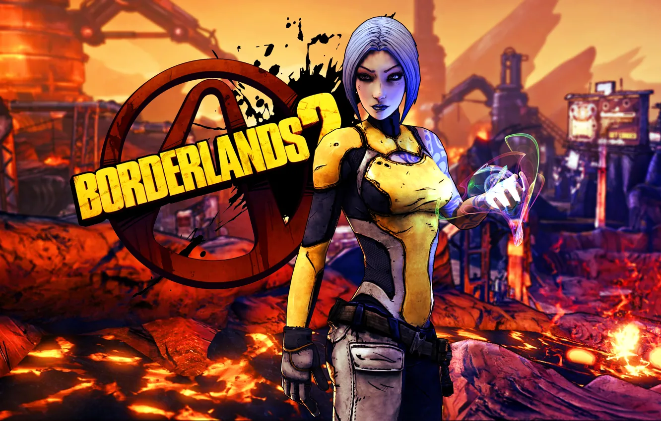 Photo wallpaper Maya, Borderlands 2, Siren, Gearbox Software, fps
