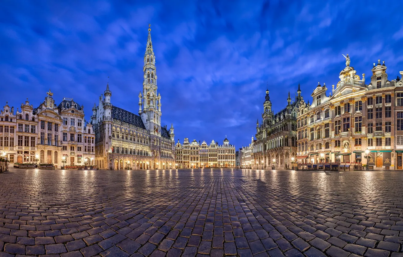 Photo wallpaper Brussels, Belgium, Brussels