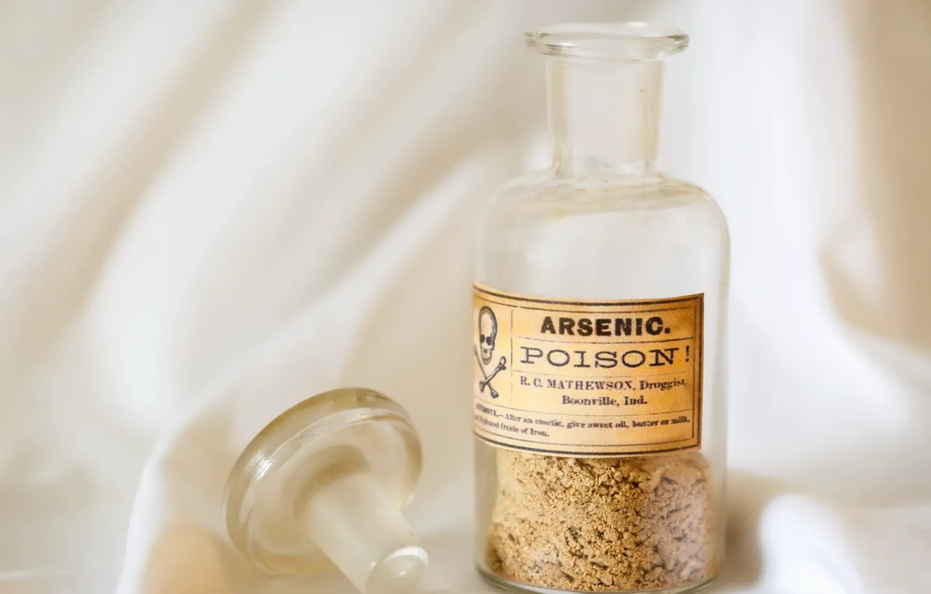 Photo wallpaper poison, arsenic