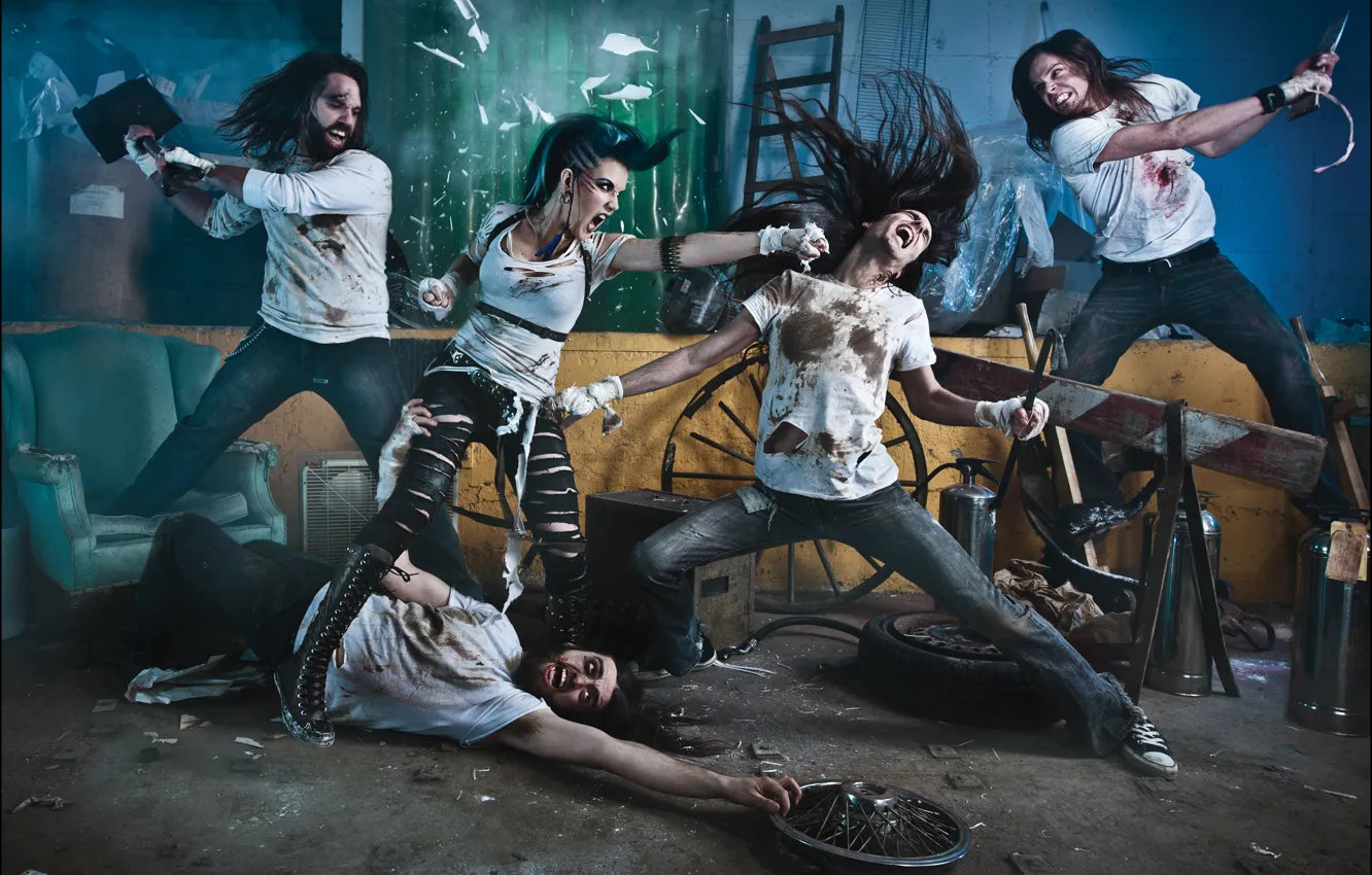 Photo wallpaper group, metal, metal, band, death, metalcore, deathcore, metalcore