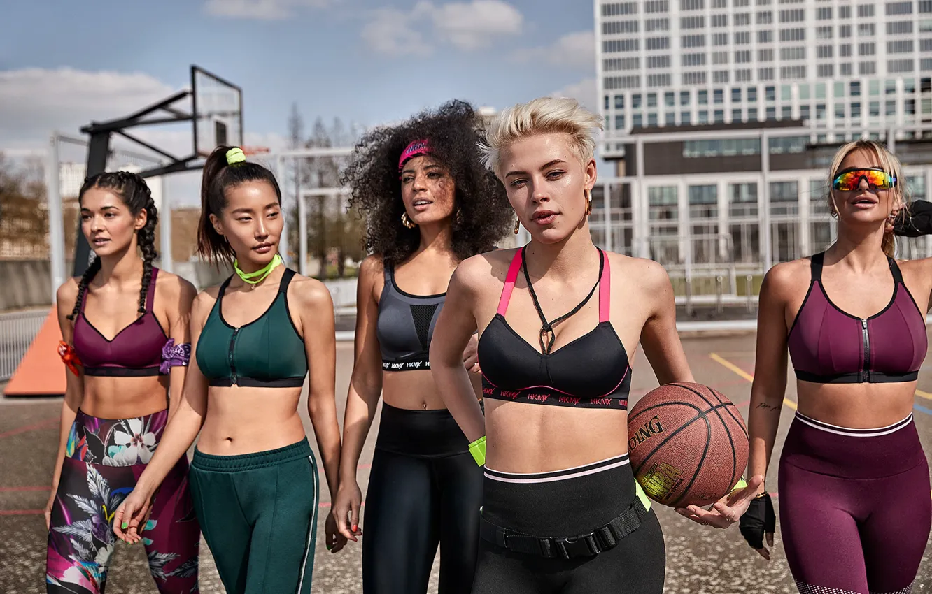 Photo wallpaper girl, hot, sexy, eyes, smile, beautiful, figure, model