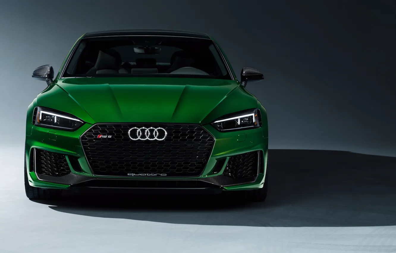 Photo wallpaper Audi, sedan, front view, RS5, Sportback, RS 5, 2019