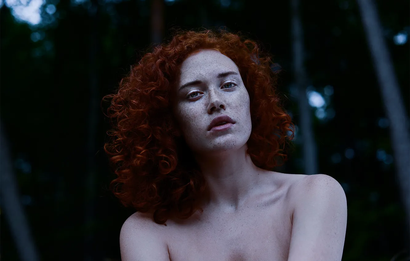 Photo wallpaper freckles, redhead, CLOSER, Michael Dyer
