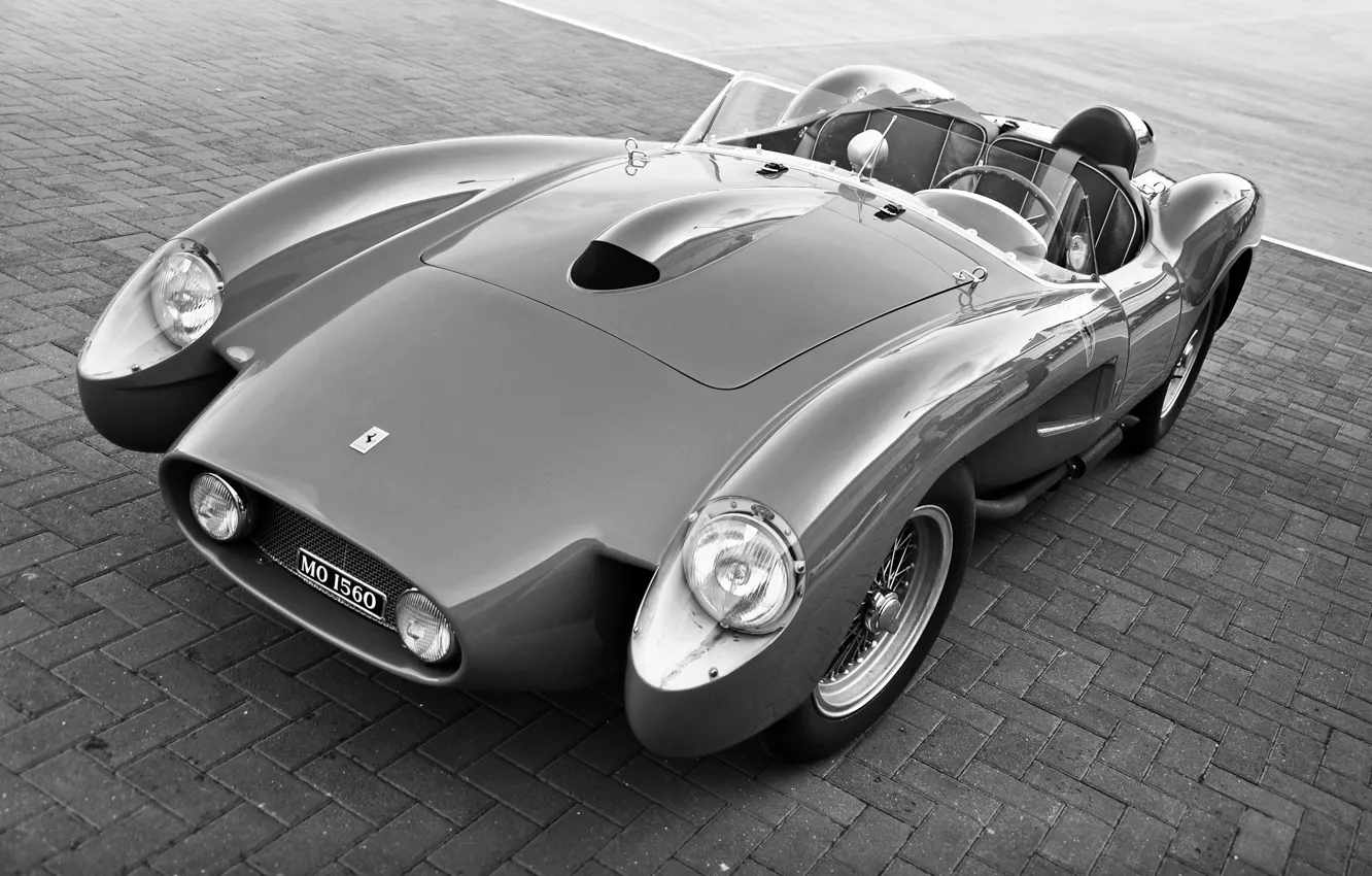 Photo wallpaper Ferrari, convertible, Ferrari, classic, cabrio, 250, testa rossa