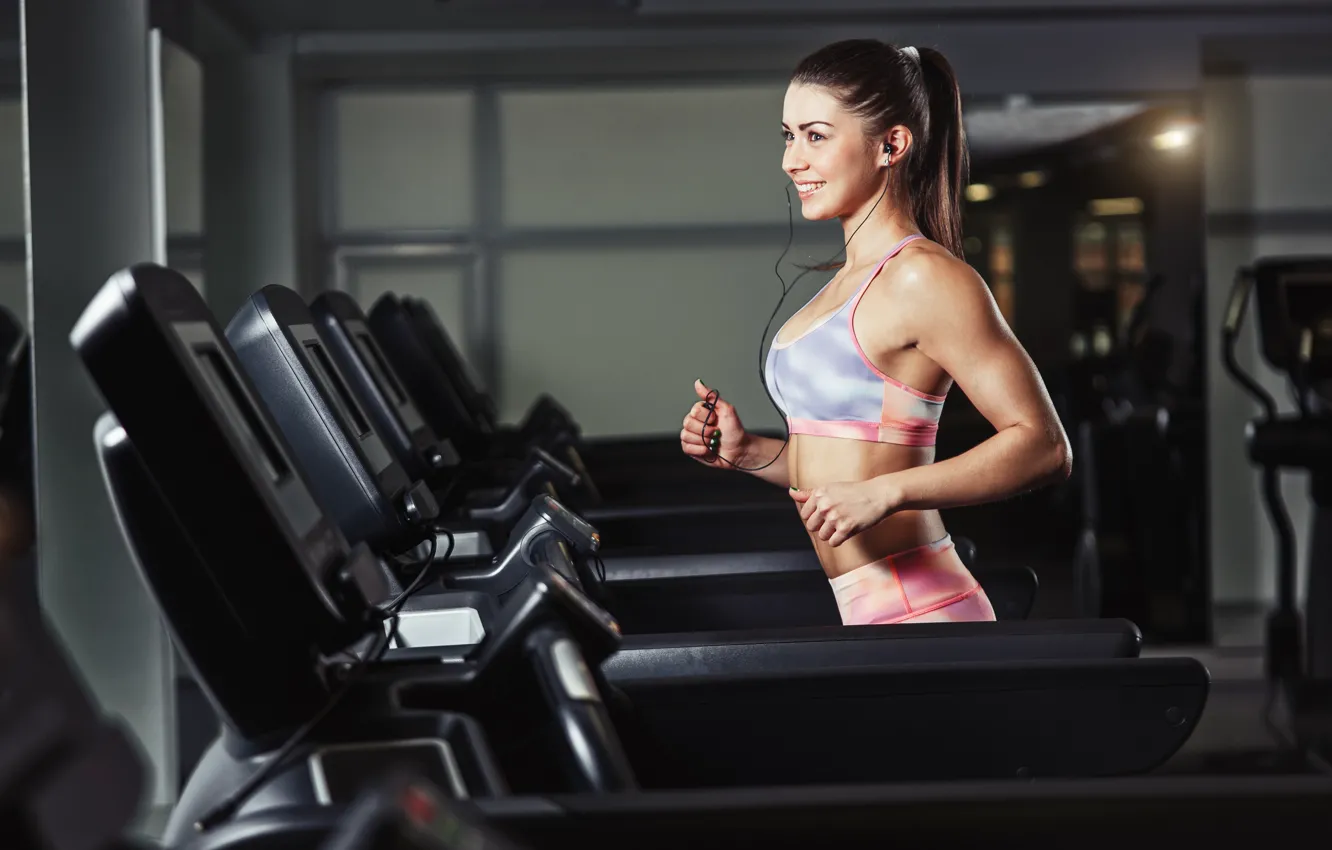 Photo wallpaper workout, gym, sportswear, warm up