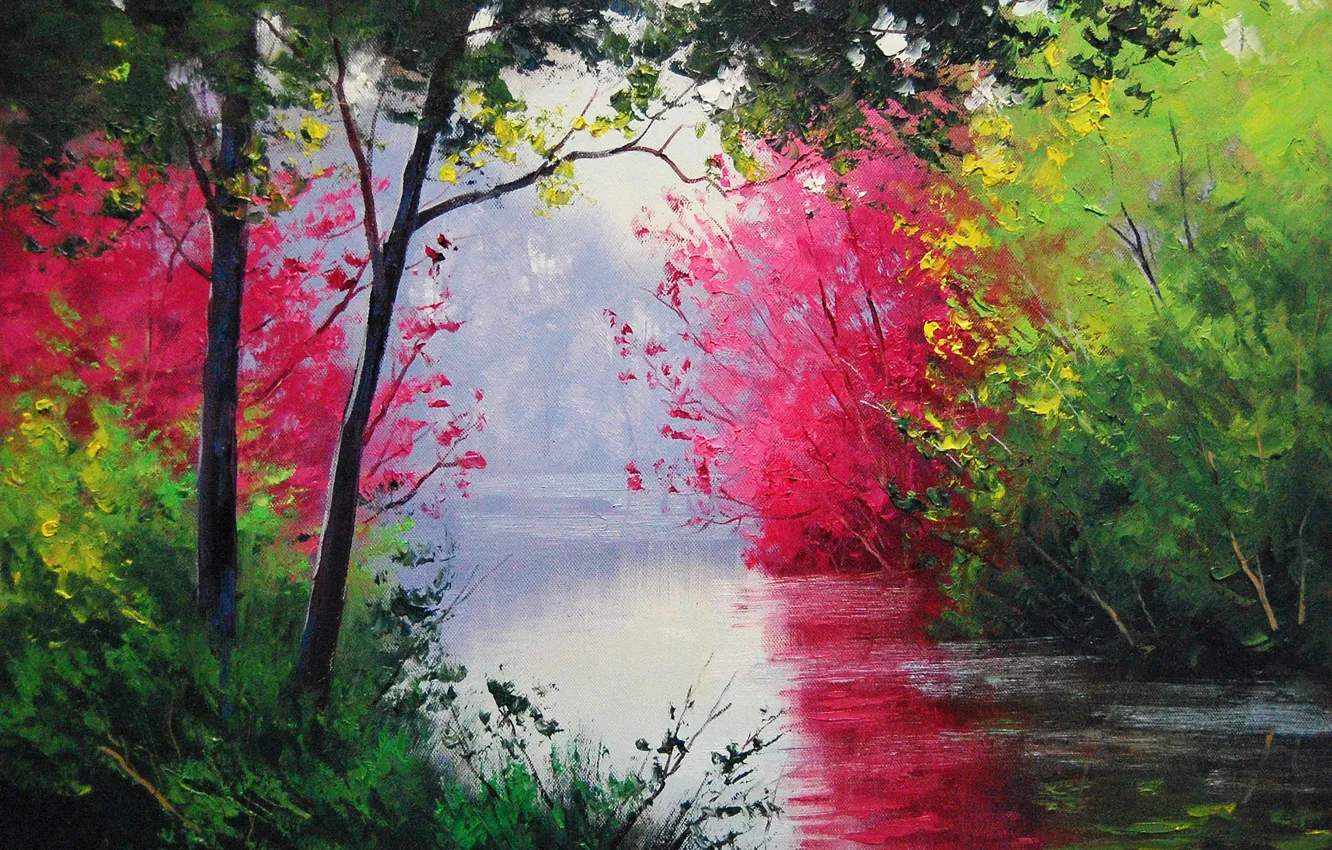 Photo wallpaper figure, art, ARTSAUS, QUIET STREAM BY GRAHAM GERCKEN