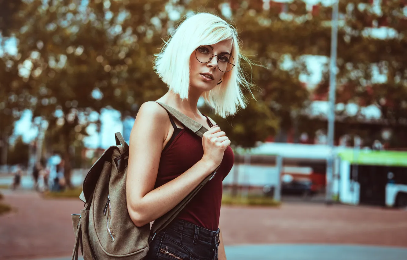 Photo wallpaper girl, portrait, Kila Stone