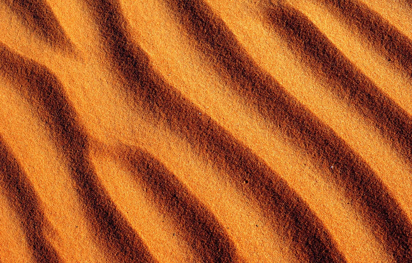 Photo wallpaper sand, macro, pattern, desert, texture