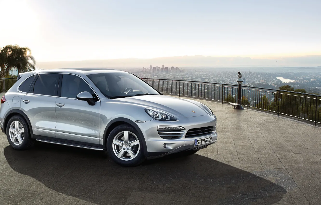 Photo wallpaper machine, Porsche, Porsche Cayenne, Porsche, Porsche Cayenne