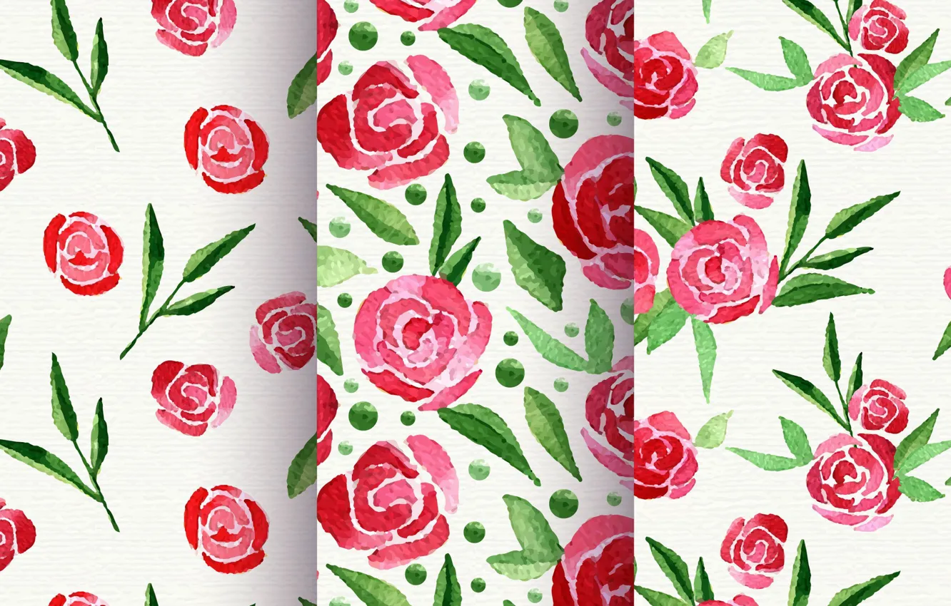 Photo wallpaper white, flowers, background, texture, buds, patterns, flowers, roses