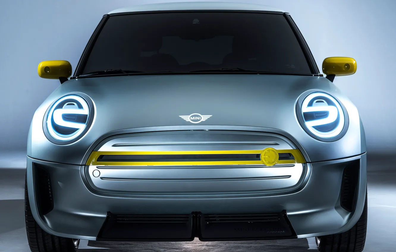 Photo wallpaper Concept, Mini, front view, electric, 2017