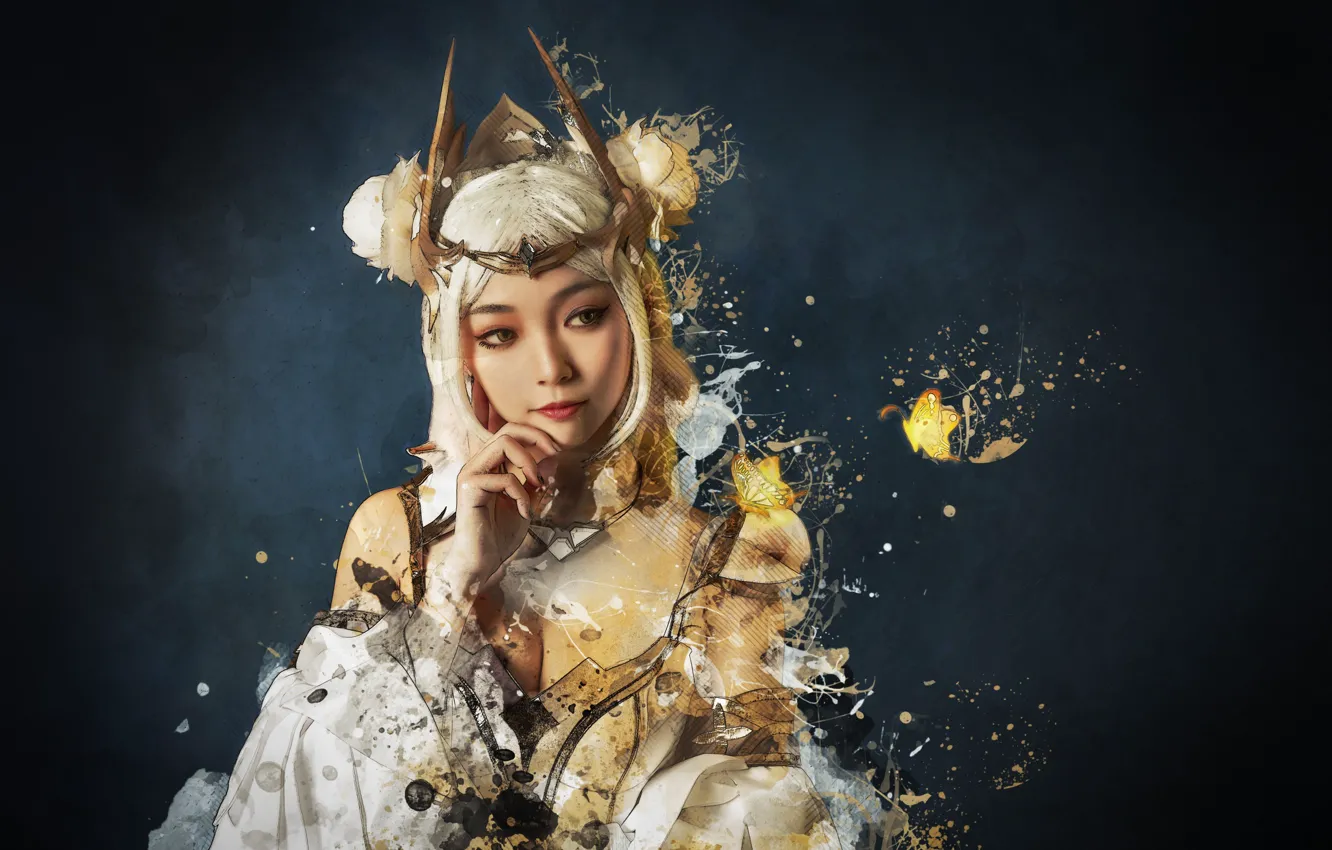 Photo wallpaper girl, style, photos picture, anime cosplay, Japanese girl