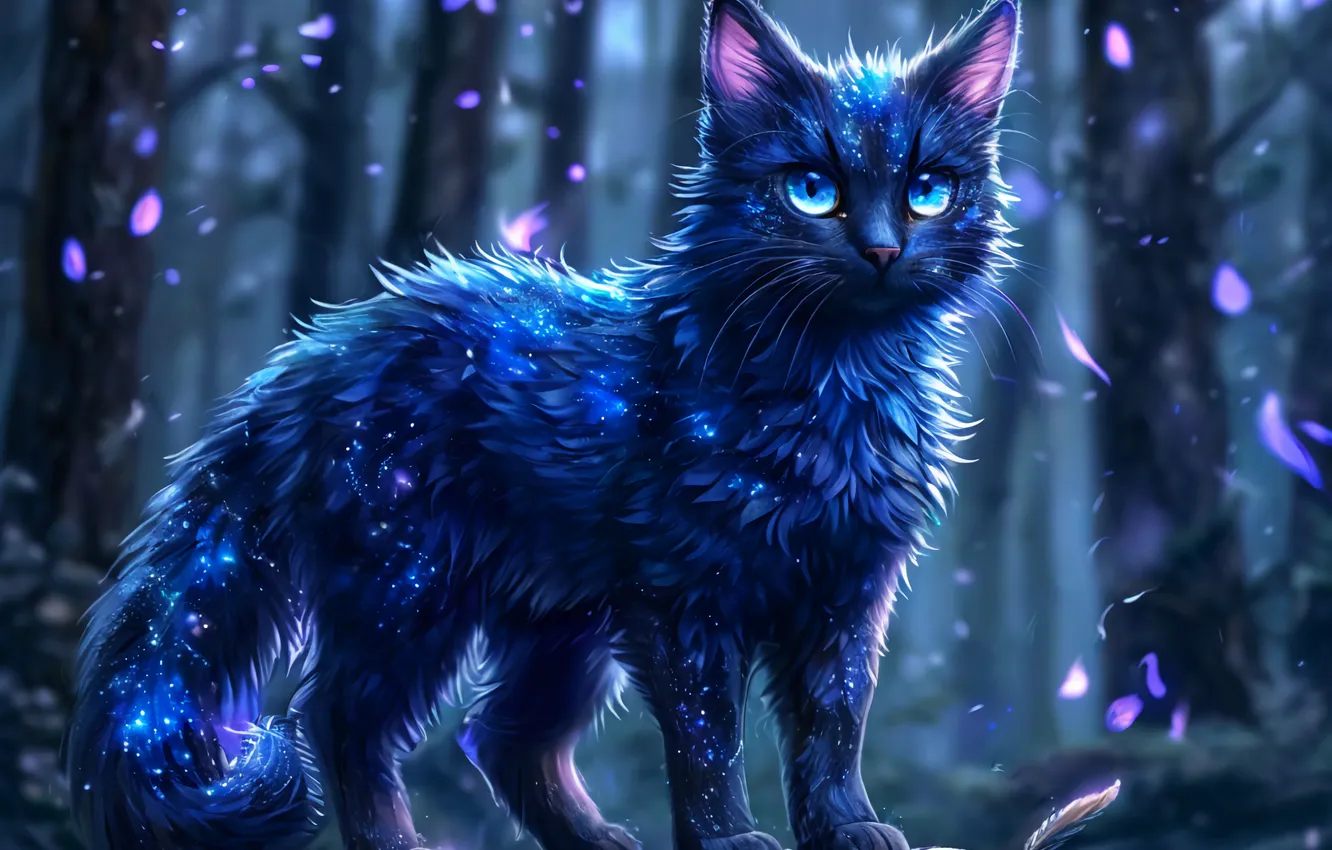 Photo wallpaper cat, cat, fiction, Warrior Cats