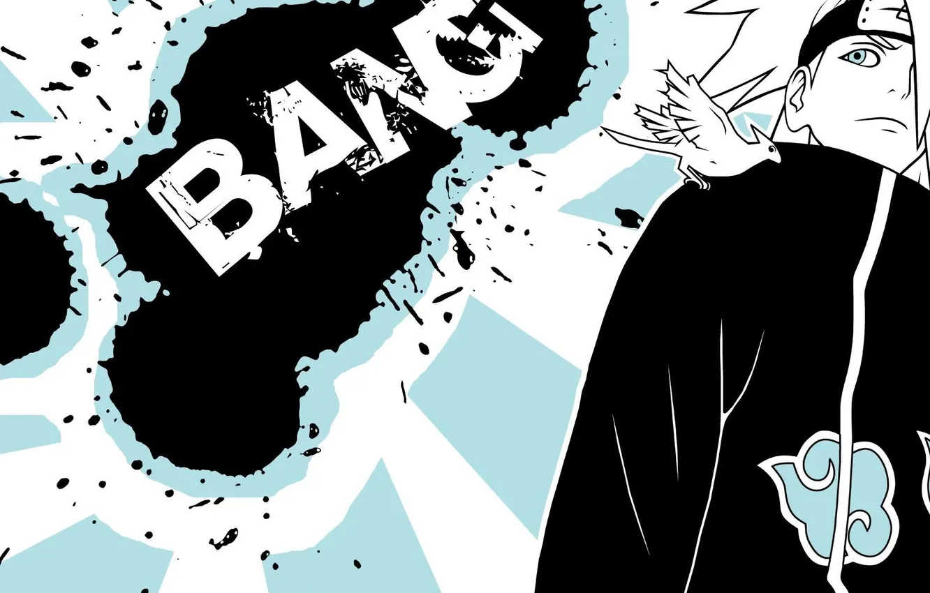 Photo wallpaper the explosion, Deidara, Bang