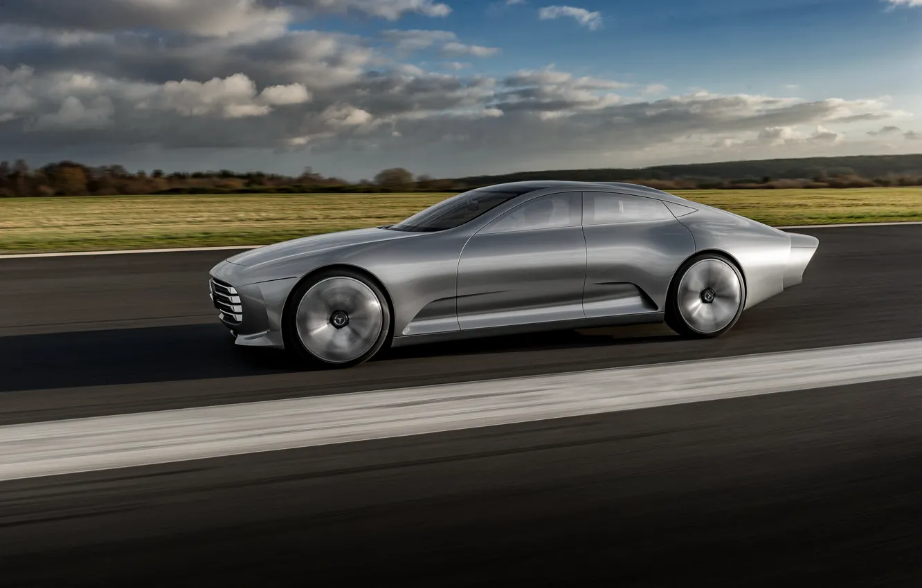 Photo wallpaper coupe, Mercedes-Benz, the concept, 2015, Intelligent Aerodynamic Automobile, Concept IAA