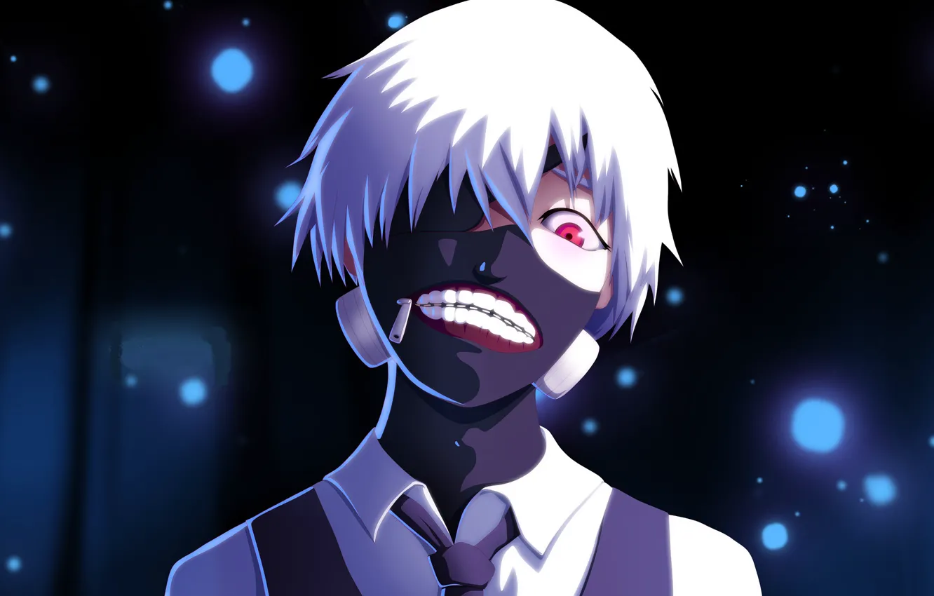 Photo wallpaper mask, guy, Tokyo Ghoul, Tokyo Ghoul, The Kaneko Ken