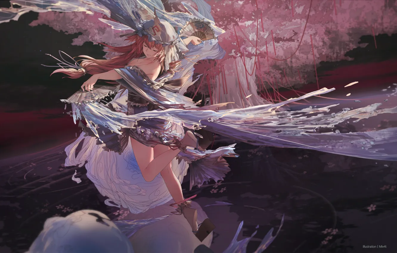 Photo wallpaper girl, touhou, Touhou, Touhou