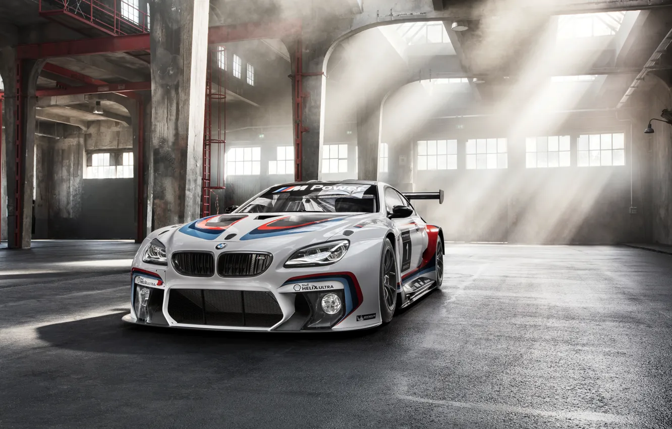 Photo wallpaper sport, BMW, BMW, GT3, F13, 2015, Sprt