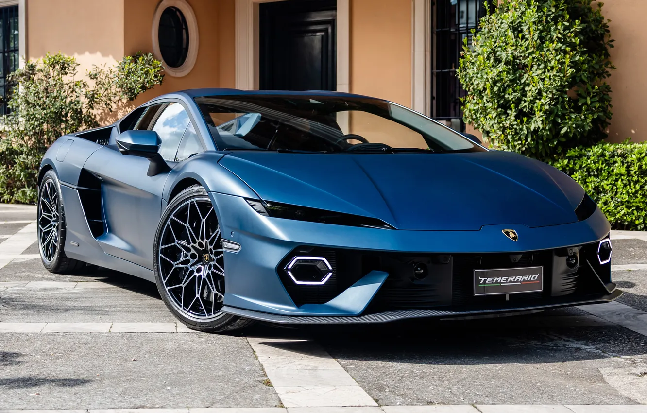 Photo wallpaper Lamborghini, wallpaper, Lamborghini Daredevil Blue Astraeus