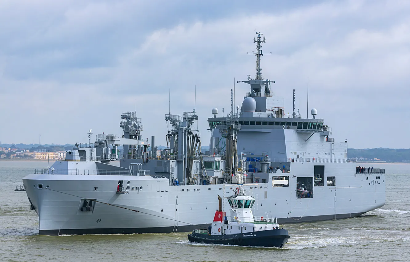 Photo wallpaper France, security ship, AOR Jasques Stosskopf, 2025