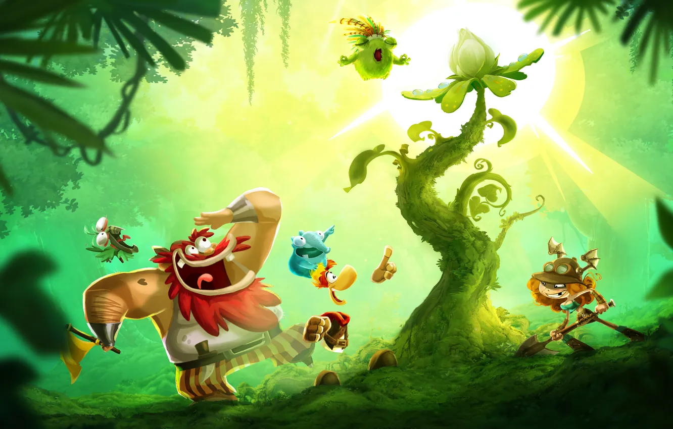 Photo wallpaper Ubisoft, Ubisoft Entertainment, Rayman, Rayman, Rayman Adventures