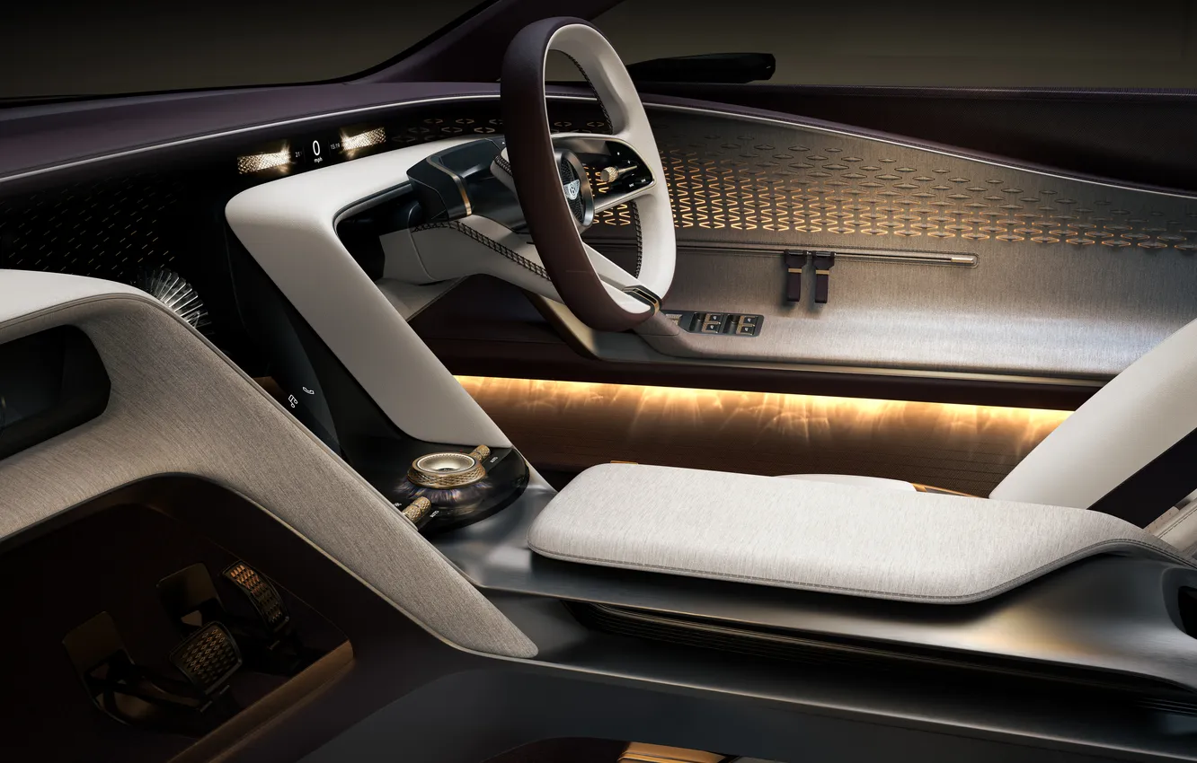 Photo wallpaper Concept, Bentley, the concept car, luxury, Suite, luxury, electric, electric car