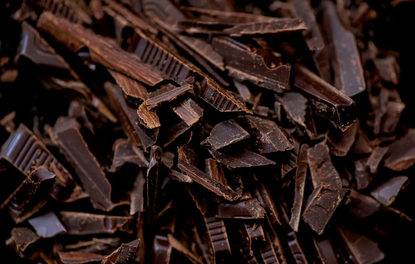 Photo wallpaper the sweetness, chocolate, texture, chips