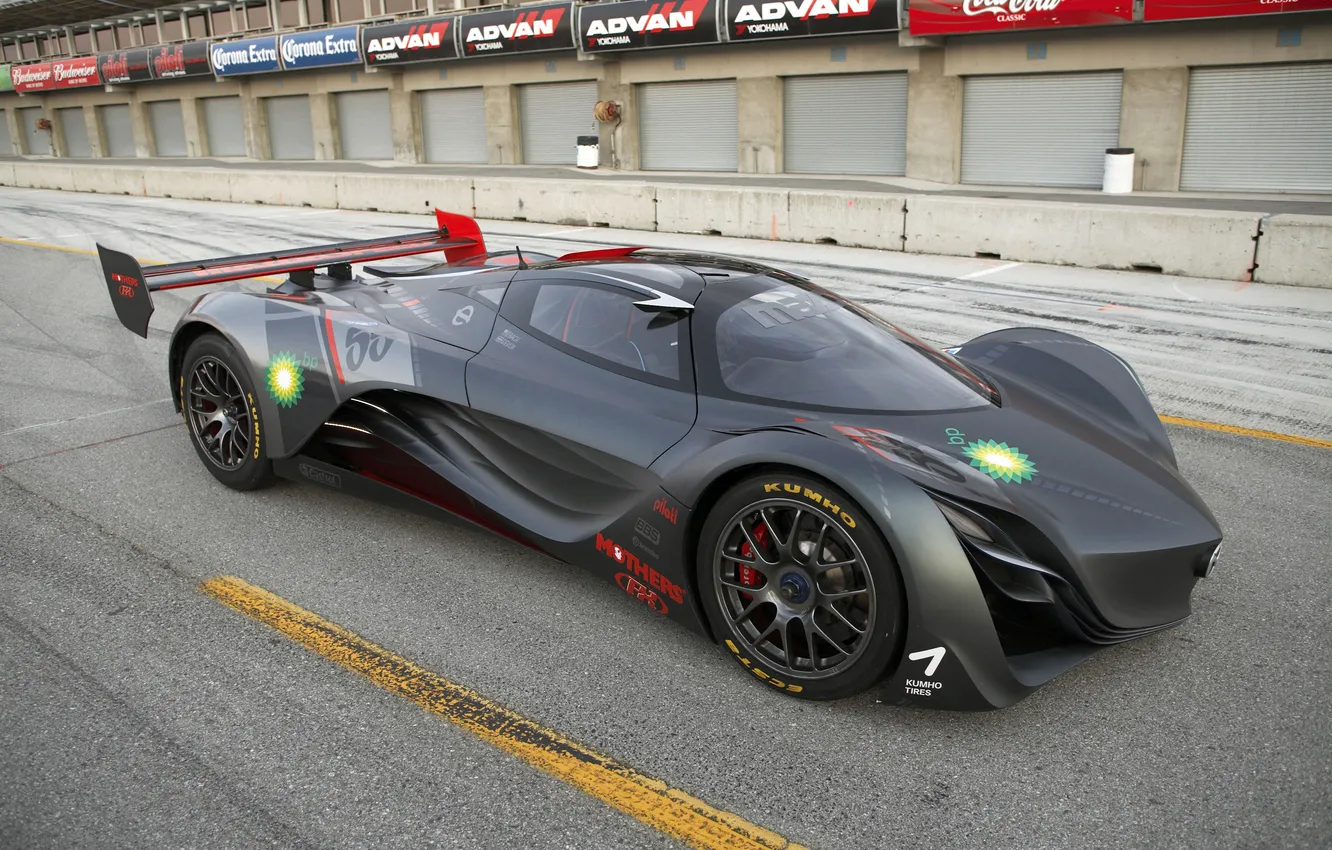 Photo wallpaper mazda furai concept, the concept car, Supercar, 2008, supercar, Mazda, Furai, Concept
