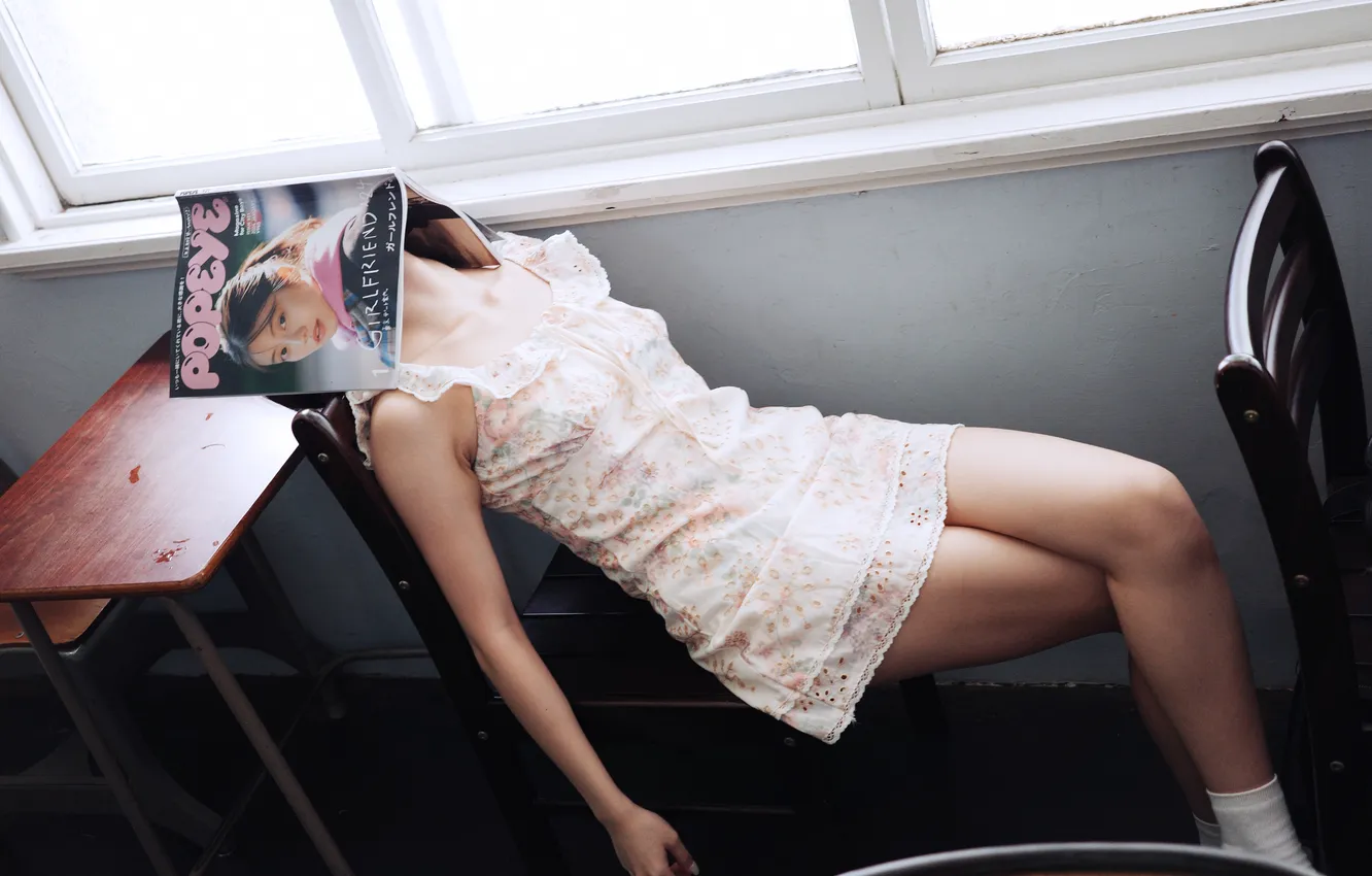 Photo wallpaper China, wallpaper, girl, sexy, woman, model, asian, cute