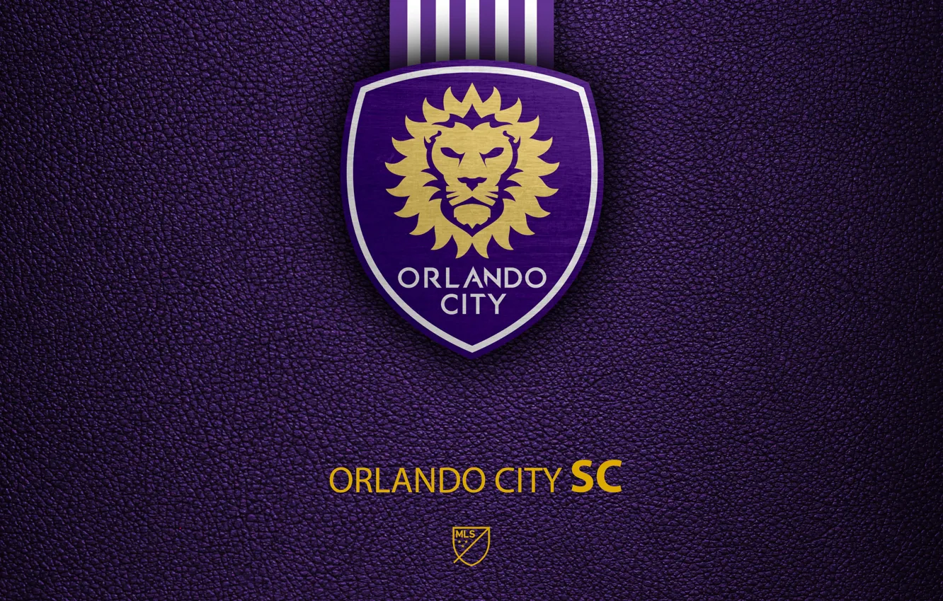 Photo wallpaper wallpaper, logo, football, Sport, MLS, Orlando City