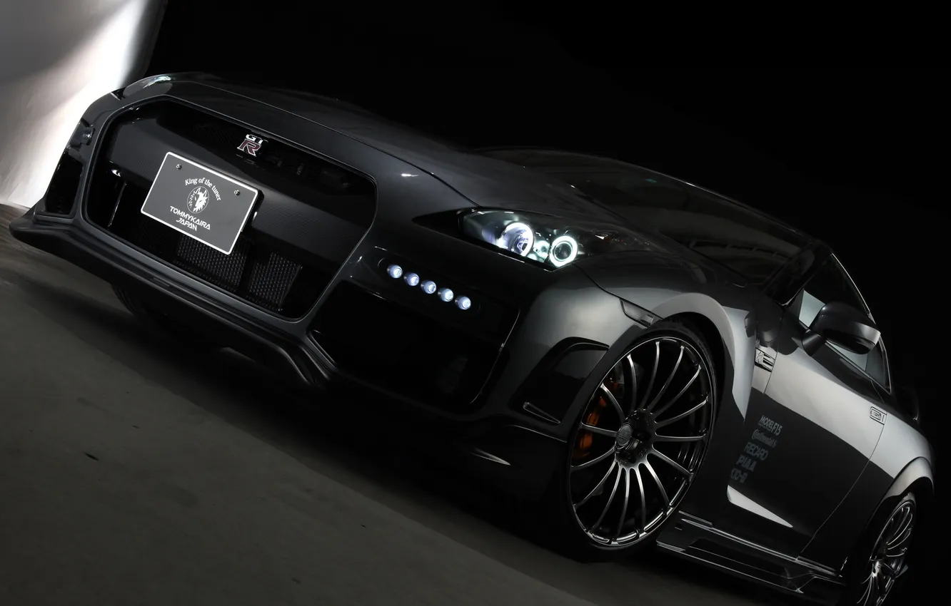 Photo wallpaper machine, Nissan, GT-R, car, cars, Nissan, R35