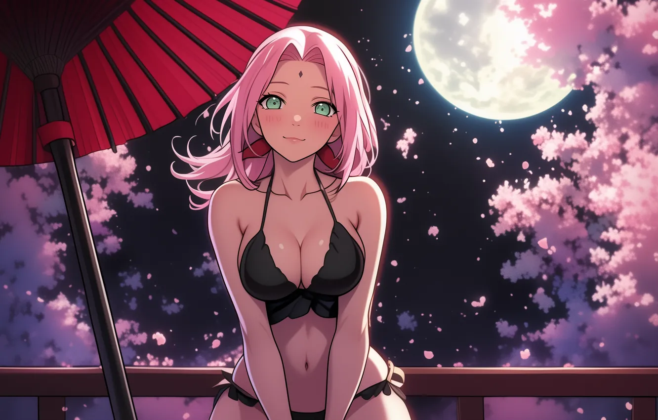 Photo wallpaper anime, Sakura, art, Naruto, Naruto, anime, art, sakura