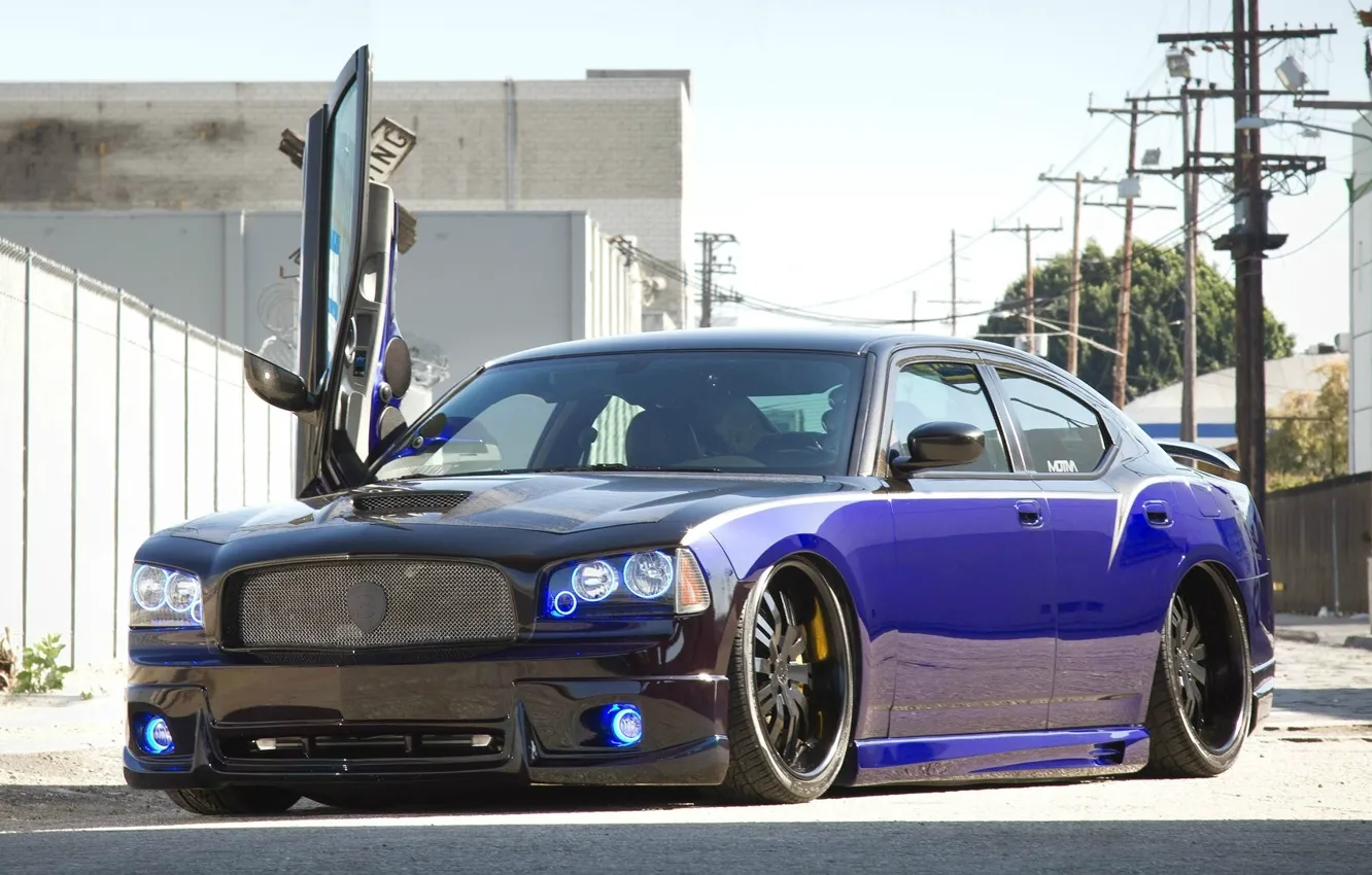 Photo wallpaper dodge, tuning, charger
