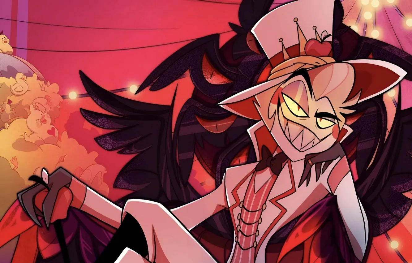 Photo wallpaper series, Archangel, Amazon, Lucifer, Hotel Hazbin