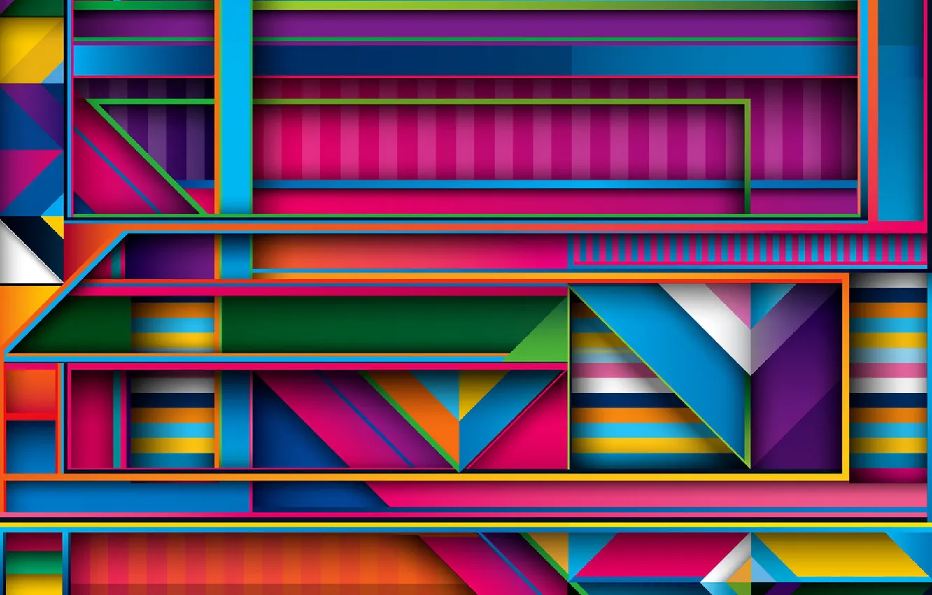 Photo wallpaper abstraction, color, figure