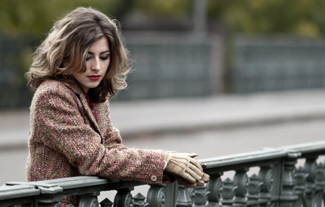 Photo wallpaper girl, mood, portrait, Julia