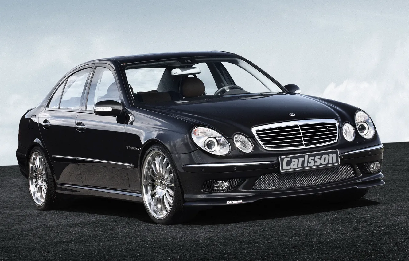 Photo wallpaper Mercedes-Benz, sedan, Carlsson, E-Class, W211, The Third Generation