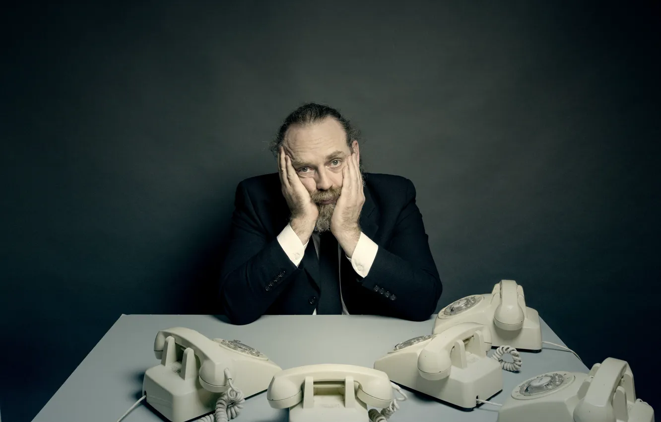 Photo wallpaper background, people, phone