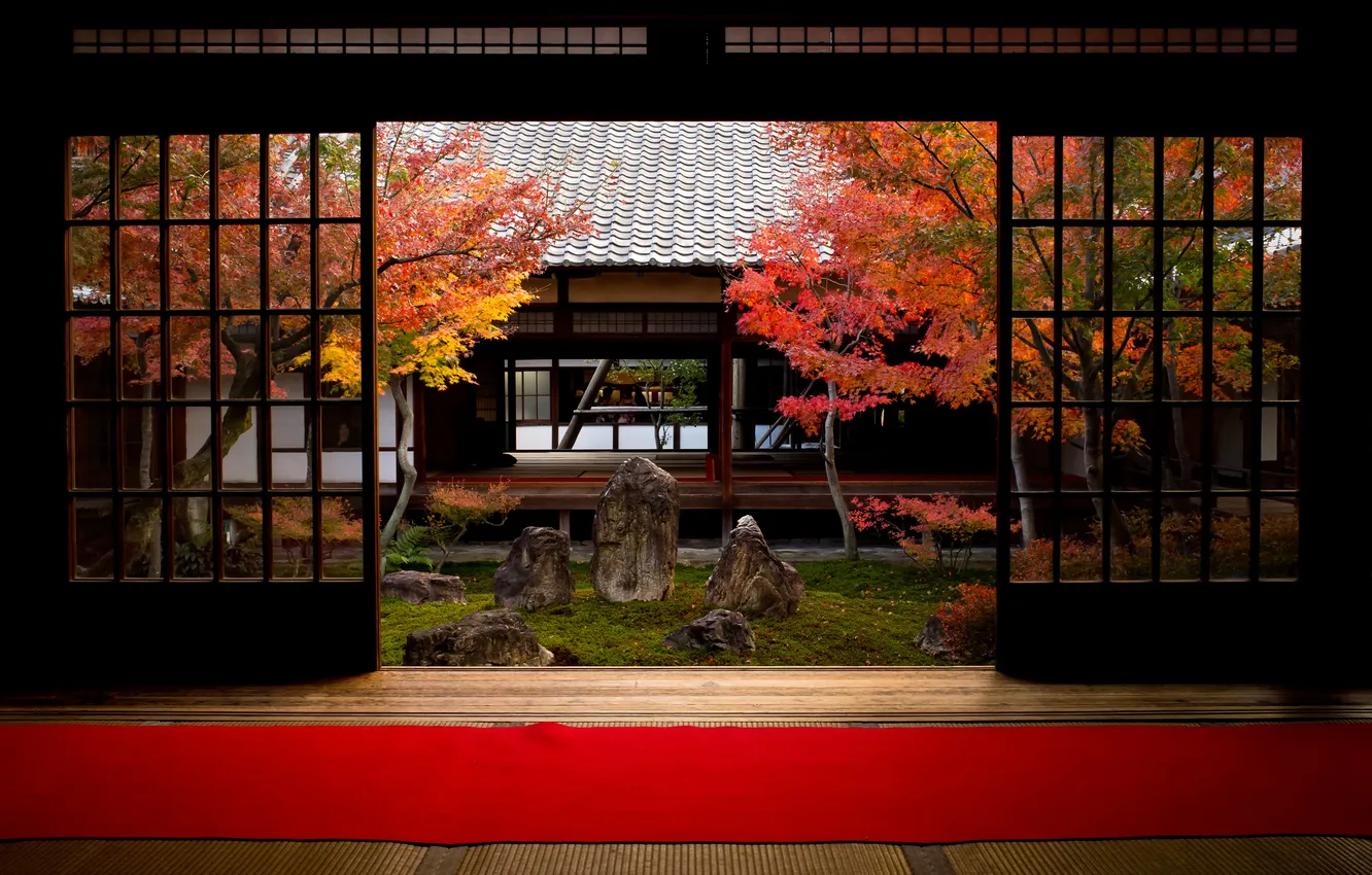 Photo wallpaper Japan, Kyoto, Marser