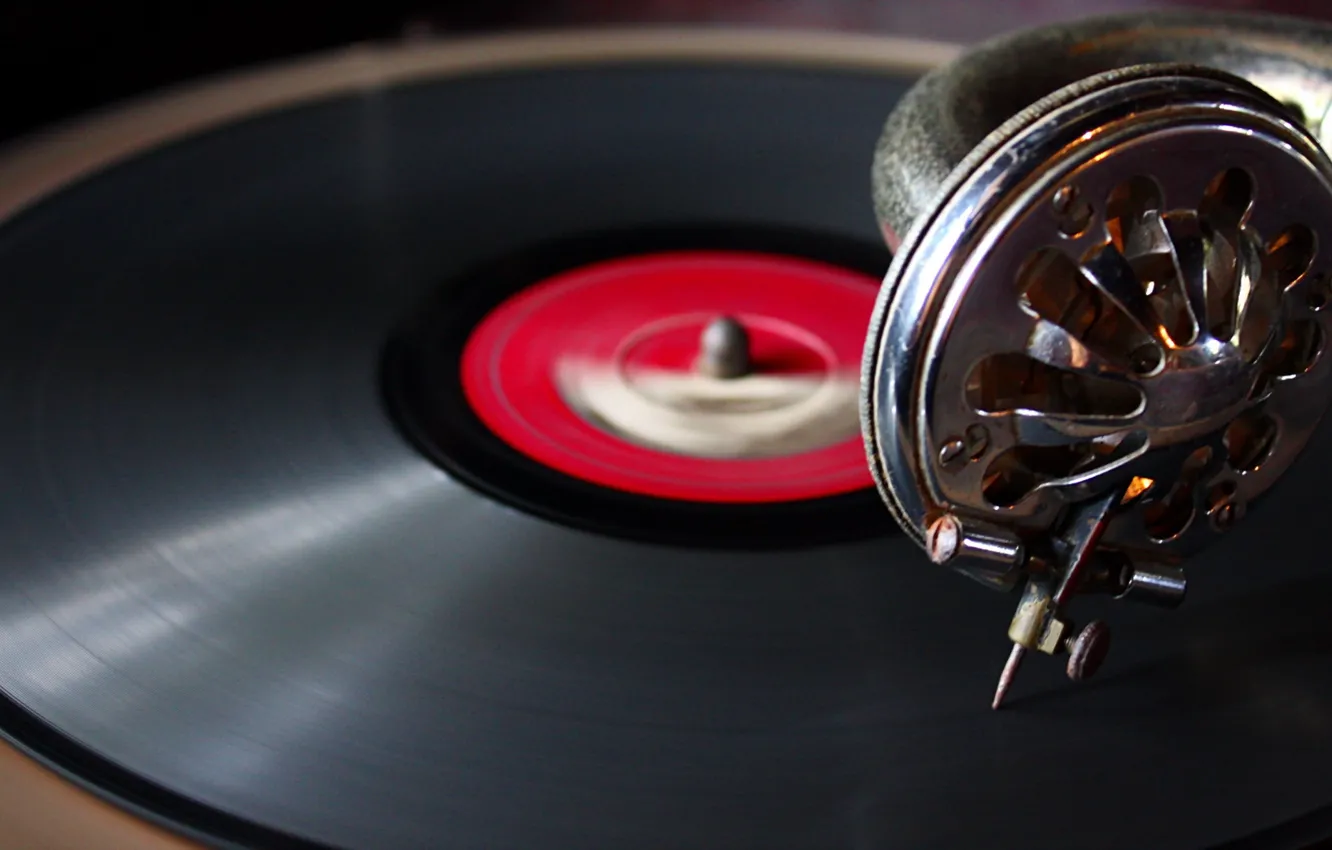 Photo wallpaper music, vinyl, gramophone