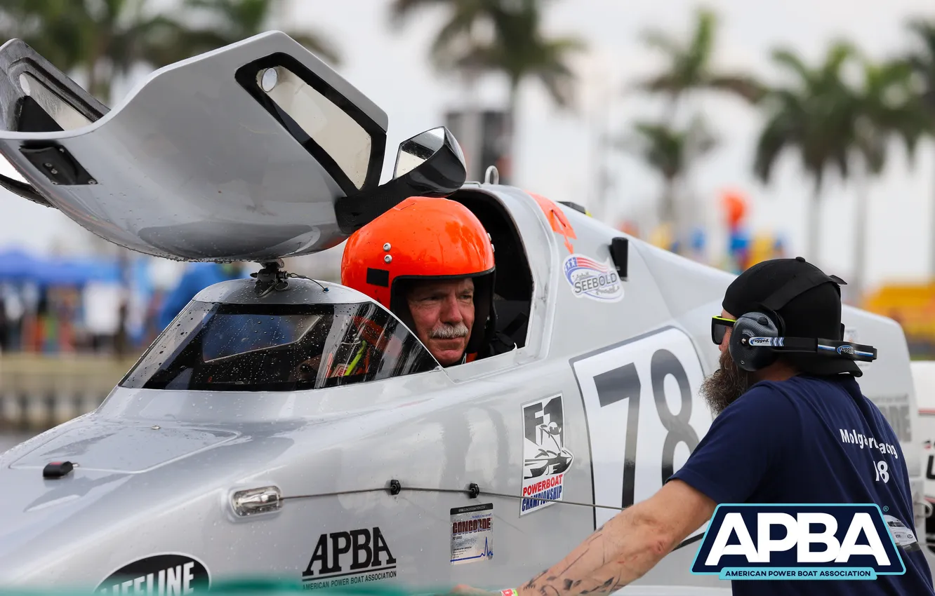 Photo wallpaper race, boat, speed