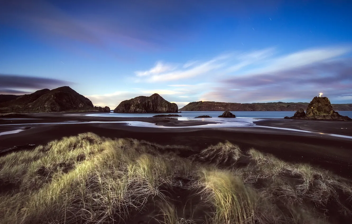 Photo wallpaper sea, landscape, shore