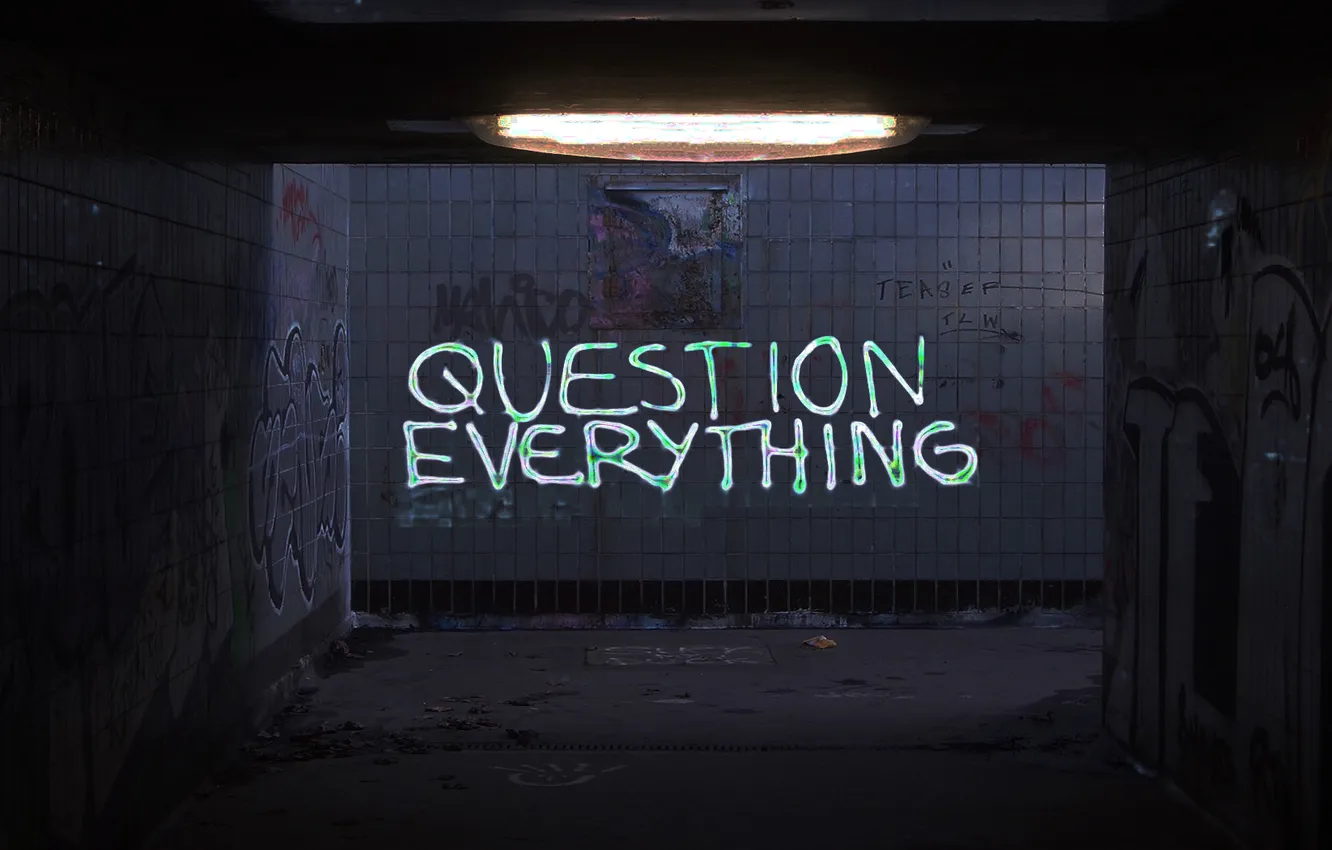 Photo wallpaper the inscription, Wallpaper, the transition