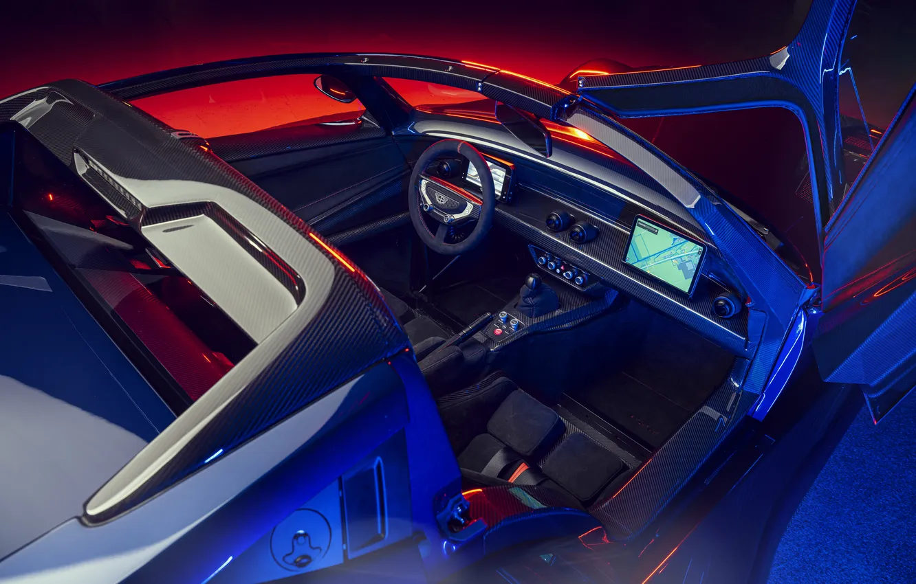 Photo wallpaper Donkervoort, Car Interior, Donkervoort F22