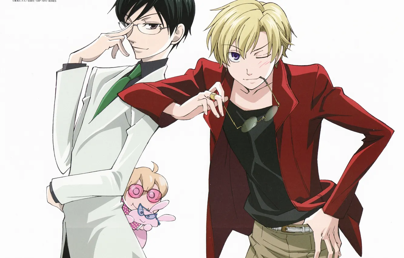 Photo wallpaper guys, handsome, Host club Ouran high school, Ouran Koukou Host Club