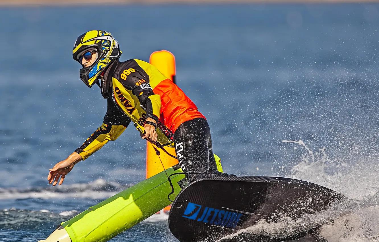 Photo wallpaper race, boat, speed