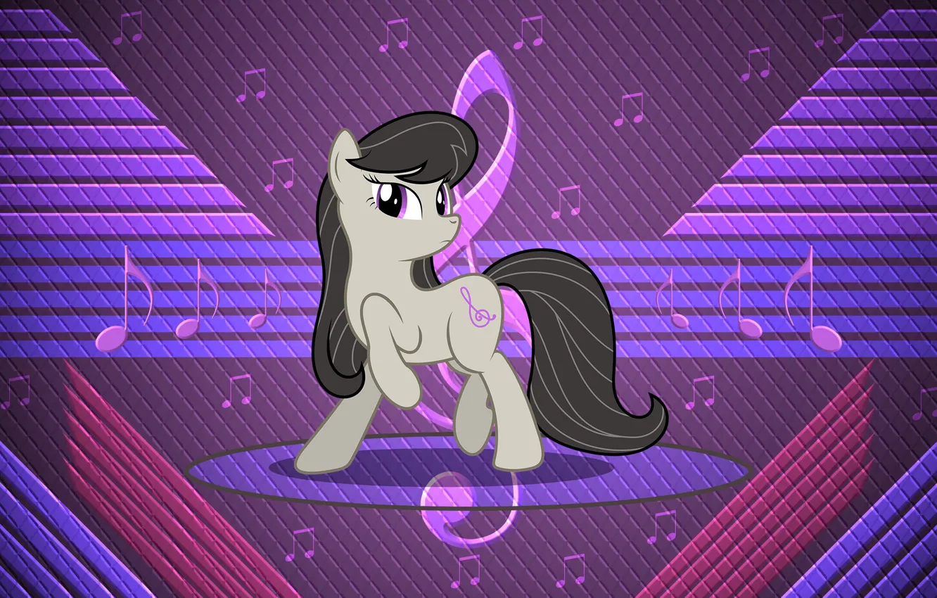 Photo wallpaper look, My Little Pony, pony