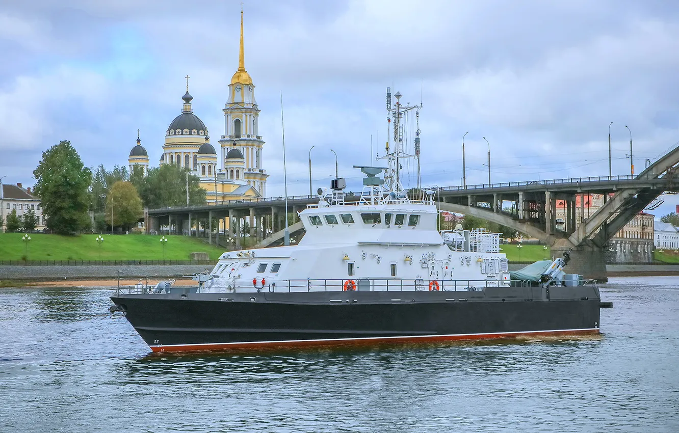 Photo wallpaper boat, patrol, The Rookie