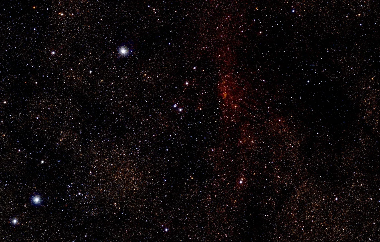 Photo wallpaper stars, Milky Way, Wide Field View, Gas clouds, Local Field, Sky at Night, dust clouds