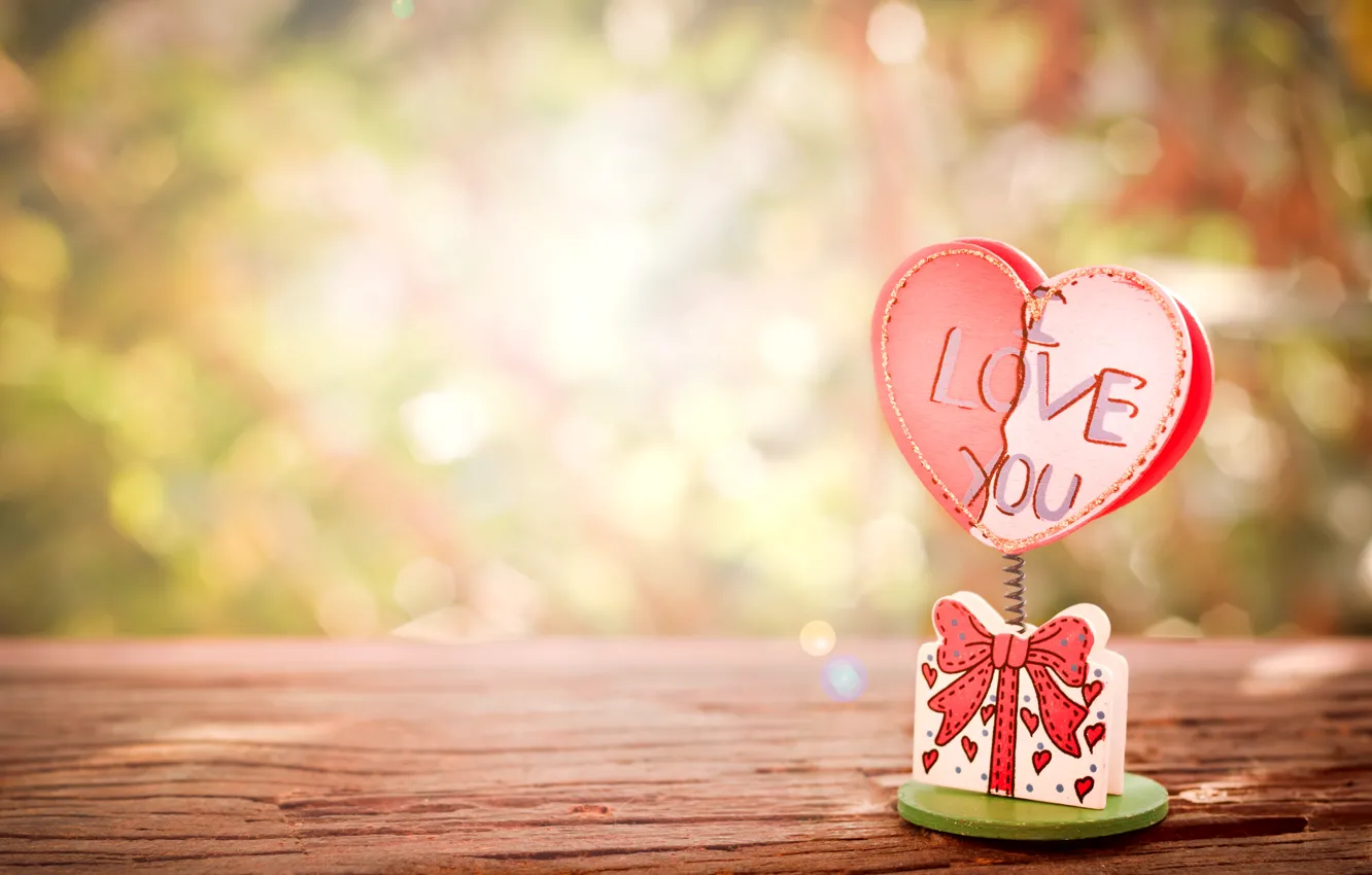 Photo wallpaper hearts, love, heart, romantic